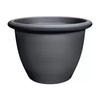 HC 14" Sevilla Planter Warm Grey