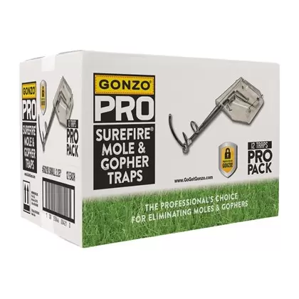 GONZO Surefire Mole & Gopher Trap Bulk Medium