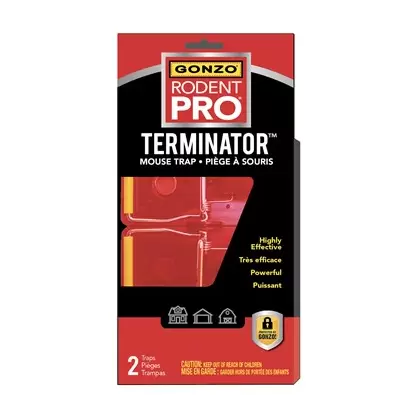 GONZO Rodent Pro Terminator Mouse Trap 2