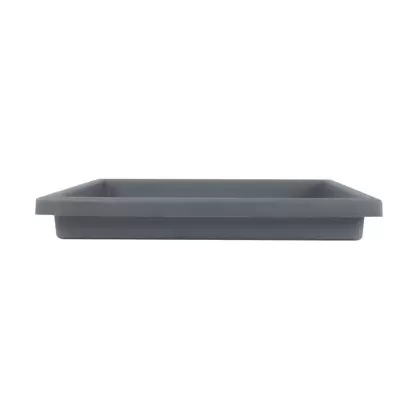 HC 15.5" Accent Planter Saucer Warm Gray