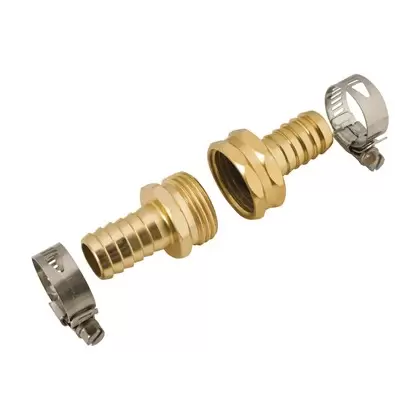 Melnor 5/8" Hose Repair Set Metal Female & Male