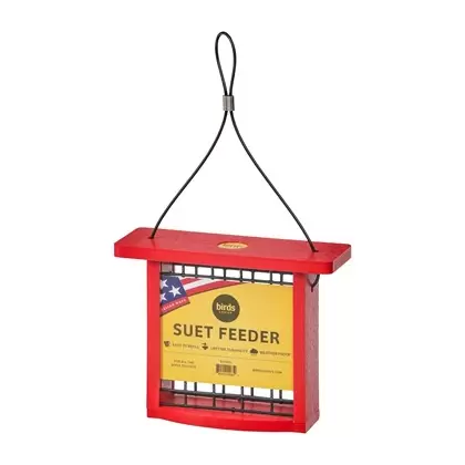Birds Choice Suet Feeder Recycled Plastic Red