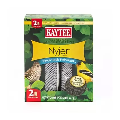 Kaytee 26oz Finch Feeder Twin Pack