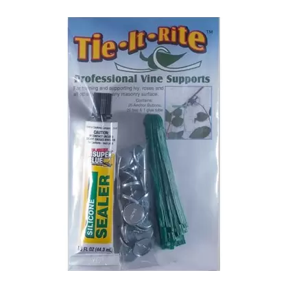 K&K Tie It Rite Vine Support with Glue & Ties