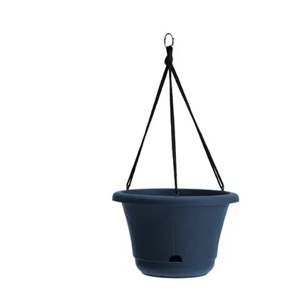 Bloem 13" Lucca Hanging Basket Navy
