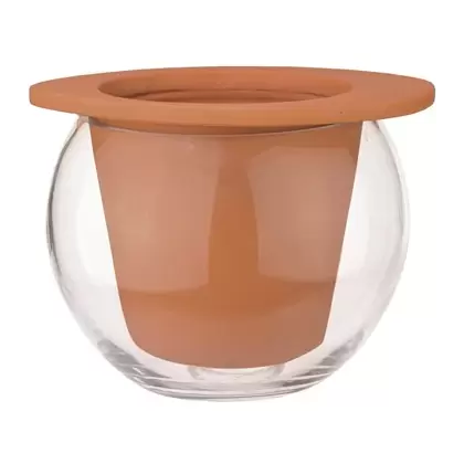 SSI 7.35" Self Watering Planter Terra
