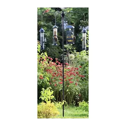 Brome Bird Care 4.6"x4.1"x41.3" SquirrelBuster Versa Pole System