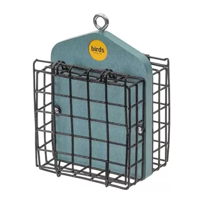 Birds Choice Double Suet Feeder Recycled Plastic Lake Blue