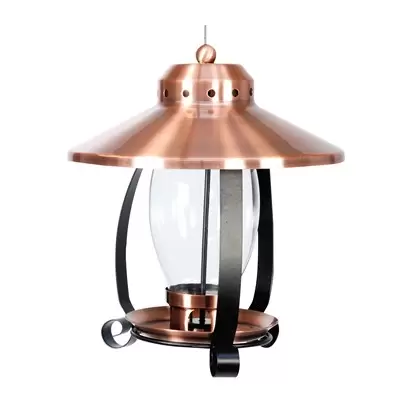 WoodLink Copper Finish Lantern Feeder