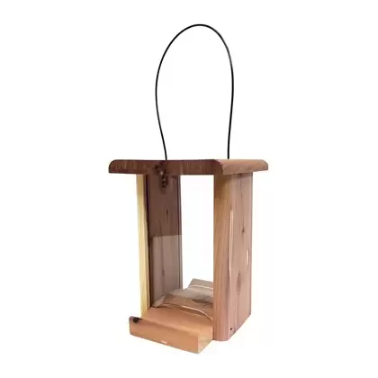 Penn Pride Cedar Bin Bird Feeder