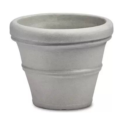 Crescent 16" Brunello Planter Weathered Concrete