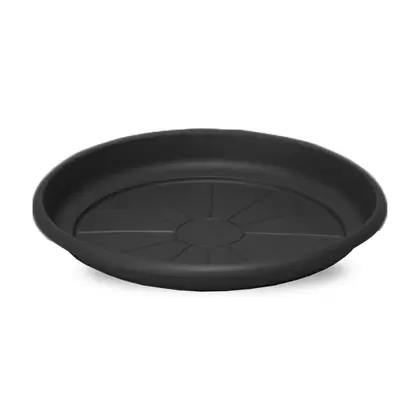 Crescent 5.5" Emma Saucer Black