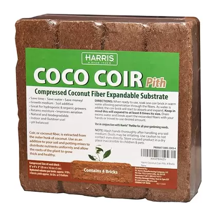 Harris Coco Coir Coconut Fiber Potting Mix