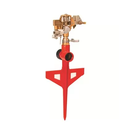 Dramm Colorstorm Impulse Stake Sprinkler Red