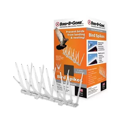 Bird B Gone 5" Plastic Bird Spikes 6PK 1' Sections 764176050602