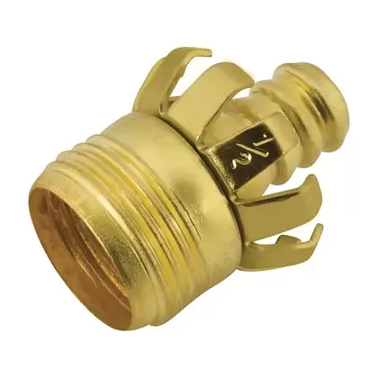 Melnor 1/2" Hose Repair Coupling Metal Clinch Male