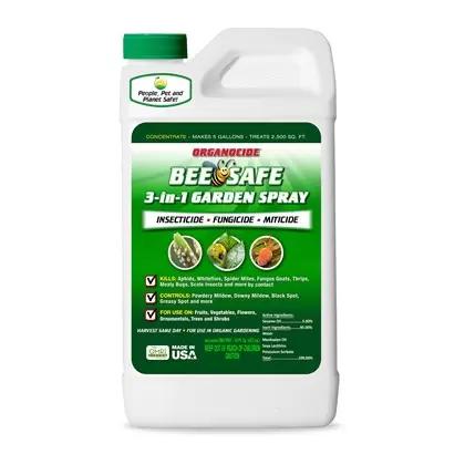 Organocide 1 Pint Bee Safe 3-in-1 Garden Spray Concentrate