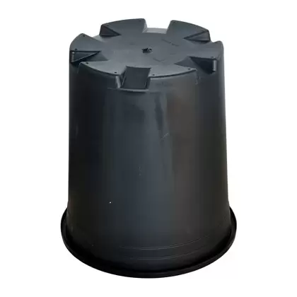 NurserySource 5 Gallon Black Grower Pot 1ea