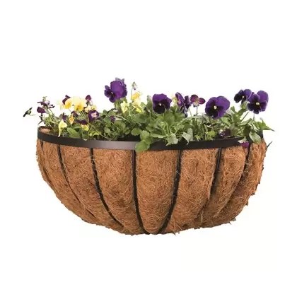 Panacea 16" Wall Planter Black Cotswold