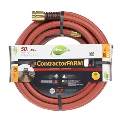 Element 3/4"x50' Contractor Farm Hose