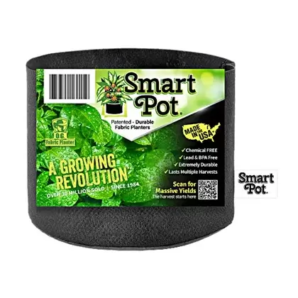 Smart Pot 3gal Black Bulk Box