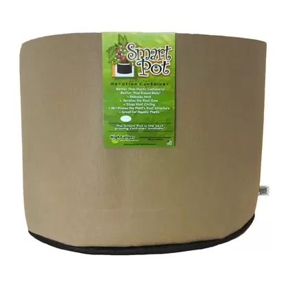 Smart Pot 15gal Tan Bulk Box