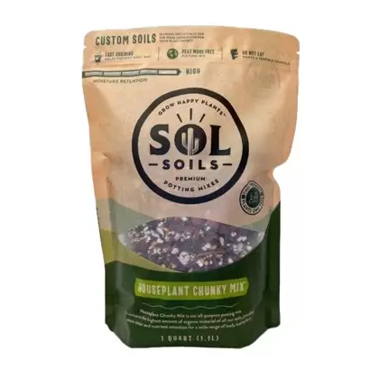 Sol Soils 1qt Houseplant Chunky Mix