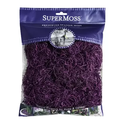 SuperMoss 4oz Spanish Moss Violet