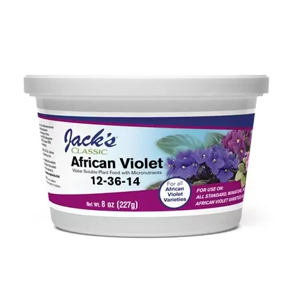 Jacks Classic 8oz African Violet Special 12-36-14 Fertilizer