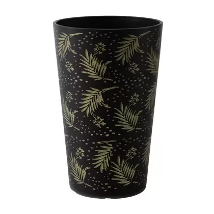 Gardener Select 12.2"x18.1" Mixed Stone Black Planter