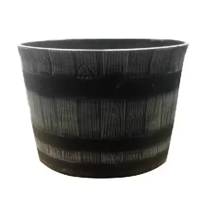 Gardener Select 14" Whiskey Brl Round Planter 12/CS