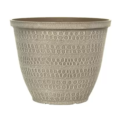 Grower Select 12.00 Ashbridges Planter Powdered Taupe 3gal 31/CS - 12in OD x 9.6in H