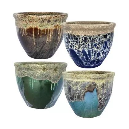 MCarr 24pc Volcanic Planter Pallet Mixed Colors
