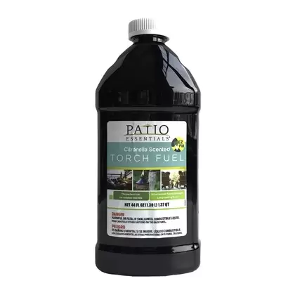 Patio Essentials 44oz Citronella Torch Fuel Easy Pour