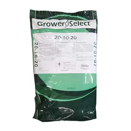Grower Select 20-10-20 25Lb HAZ (80/PL)