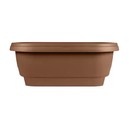Bloem 24" Deck Rail Planter Chocolate