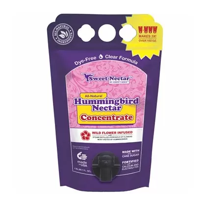 Sweet Seed 1.5L Hummingbird Nectar Pouch Concentrate