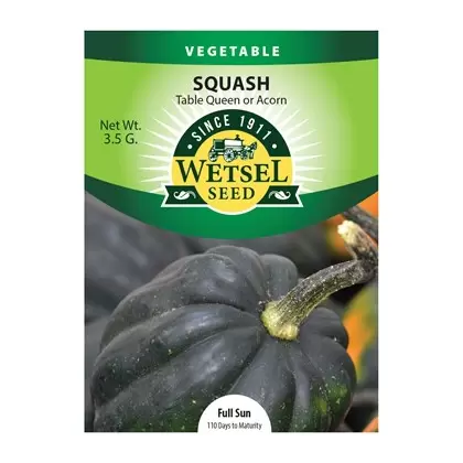 Squash, Table Queen Acorn - 3.5 grams