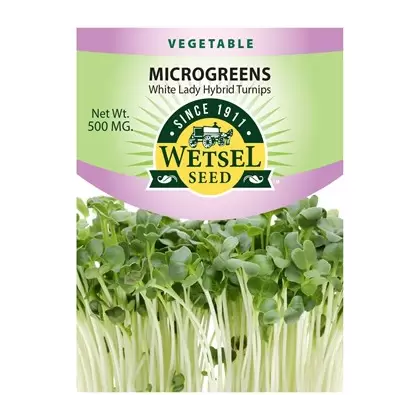 Microgreens, White Lady Turnip - 500 Mg