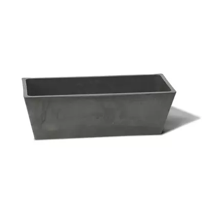 Algreen 20"x7.5"x7" Windowsill Planter Concrete