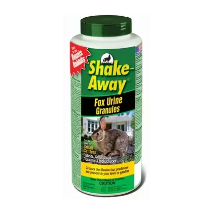 Shake Away 28.5oz Fox Urine Granules Critter Repellent