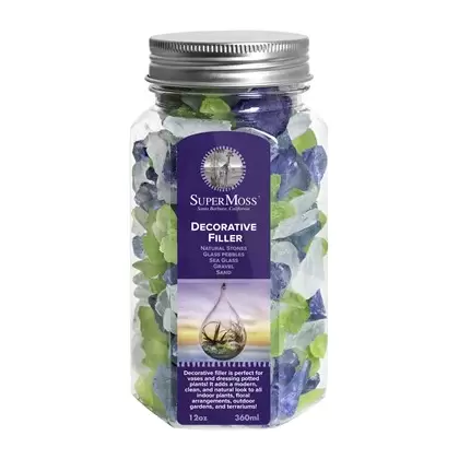 SuperMoss 12oz Jar Sea Glass Atlantic Mix