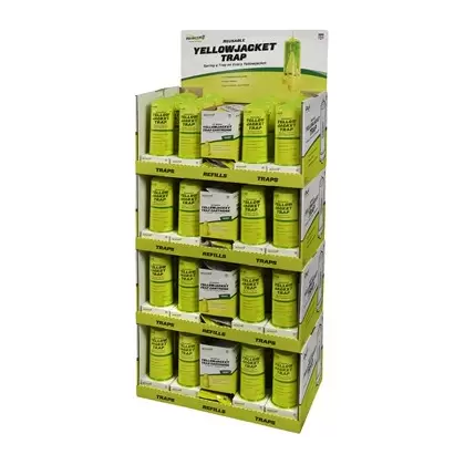 Rescue 84pc Yellowjacket Trap & Attractant Display