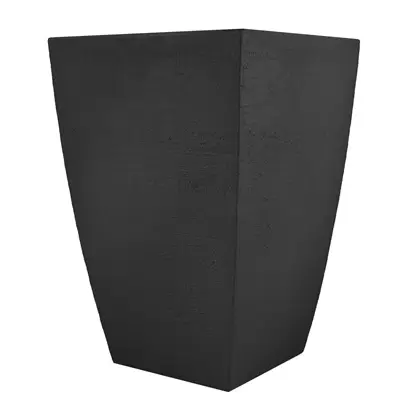 Tusco 19" Modern Tall Square Planter Slate