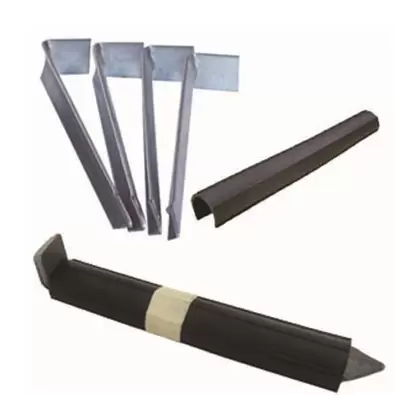 Valley View 9" Heavy Duty Metal Stake Kit 4 Stakes 1 Connector