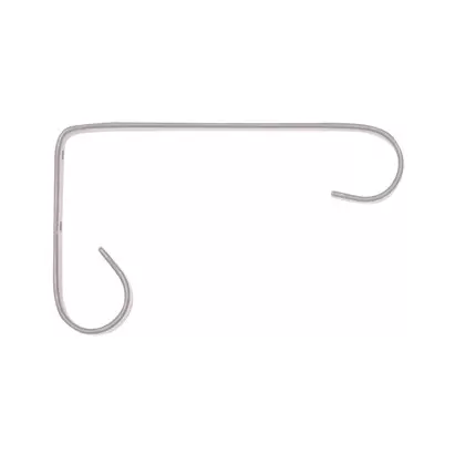 Panacea 6" White Hanging Plant Bracket