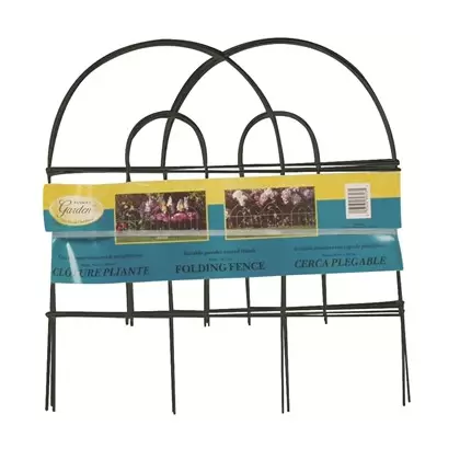 Panacea 24"x 8' Green Arch Folding Fence