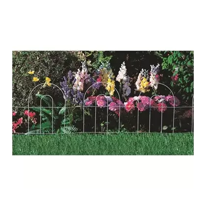 Panacea 24"x8' White Arch Folding Fence