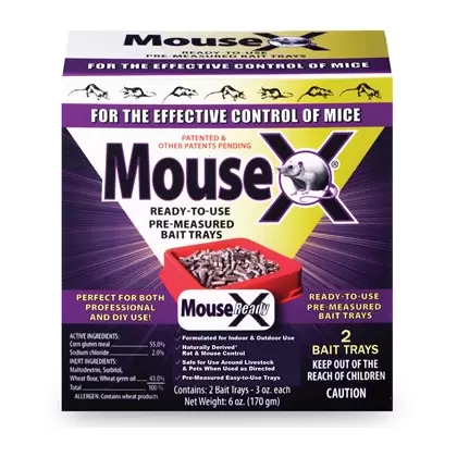 EcoClear 2pk MouseX Ready-to-Use Trays