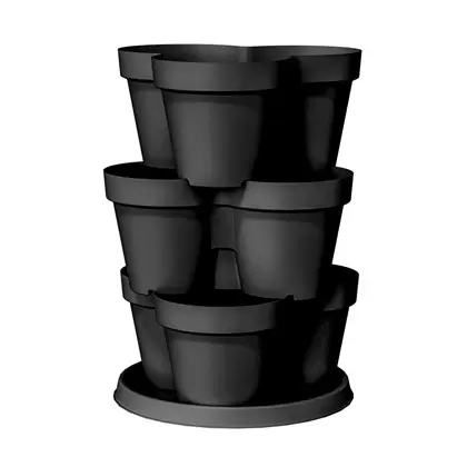 HC Terrace Planter Black